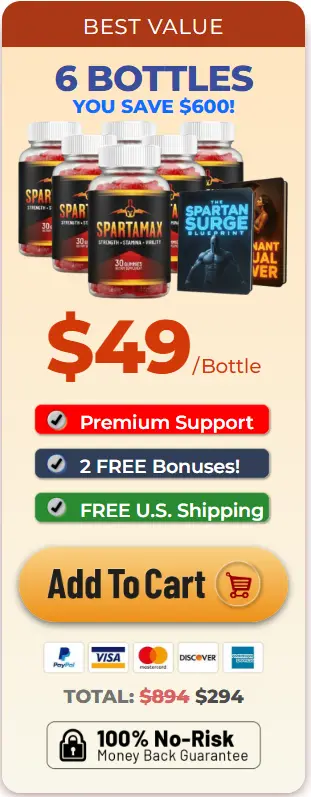 Spartamax 6 Bottle Price